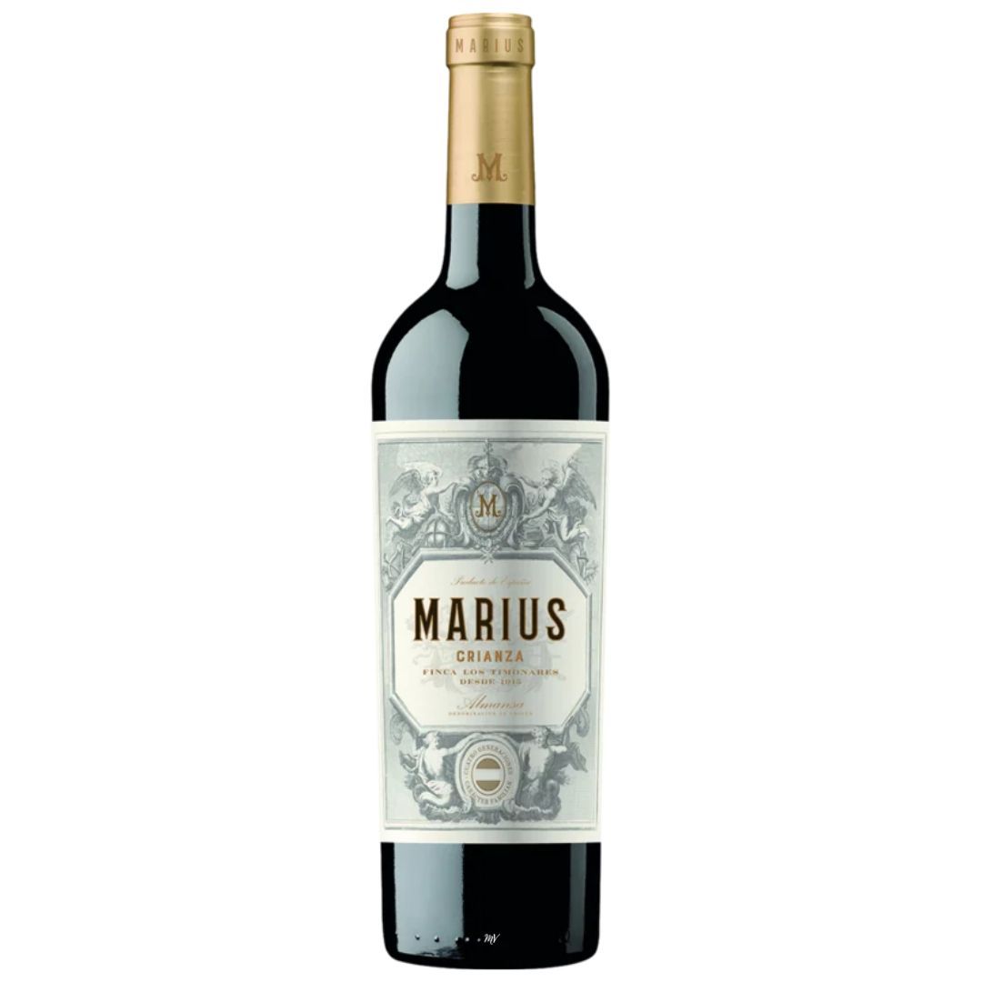 Marius Crianza Spaanse rode wijn van Bodegas Picqueras, perfect bij gegrild vlees en tapas, Mundi Vinum Herent