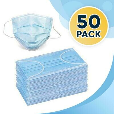 Vive Disposable Surgical Face Mask (50-pack)