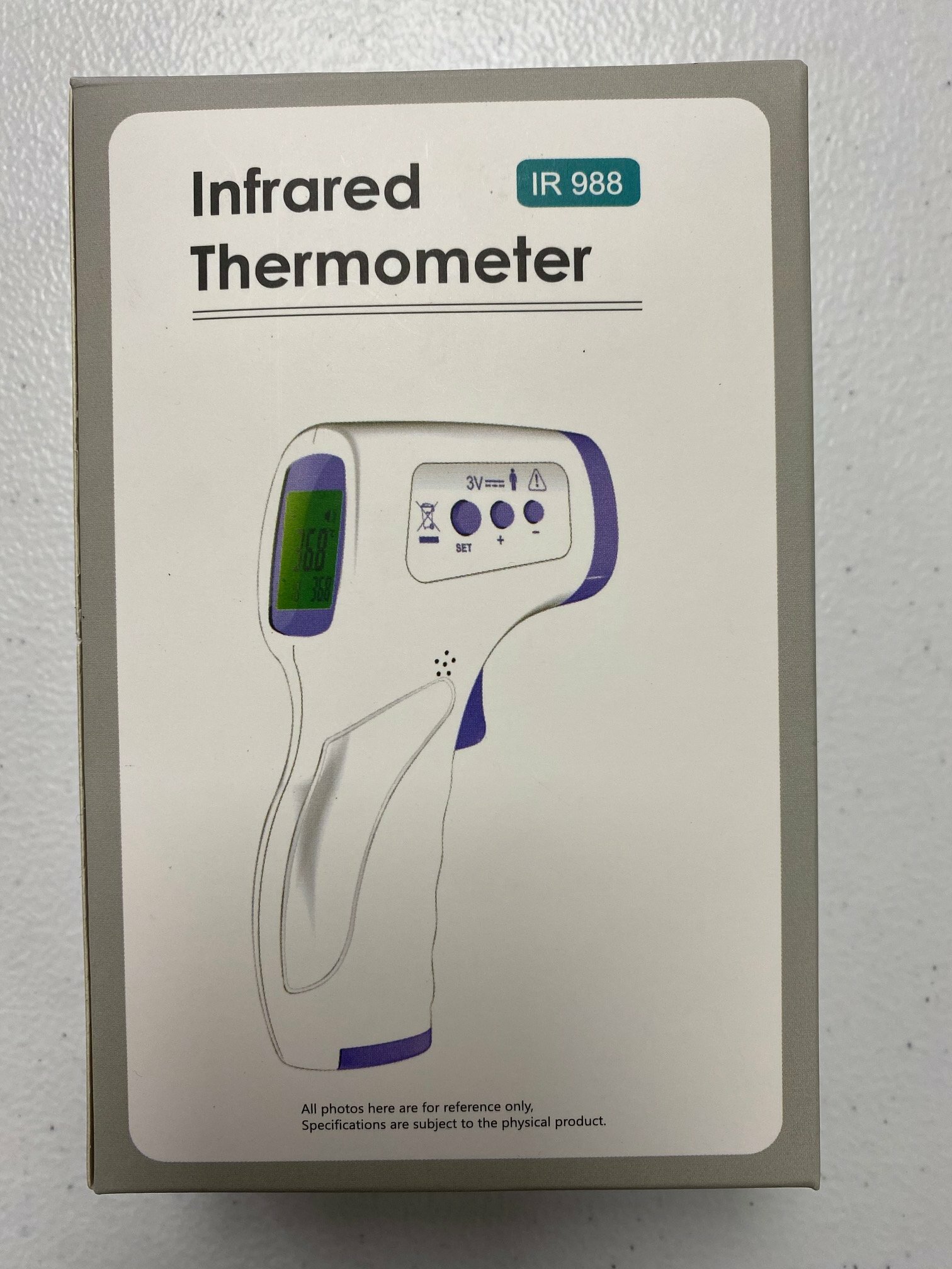 Digital Contactless Infrared Thermometer IR 988 21204