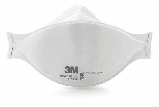 3M Aura 9210 Plus N95 Face Masks (10 Masks) 21211