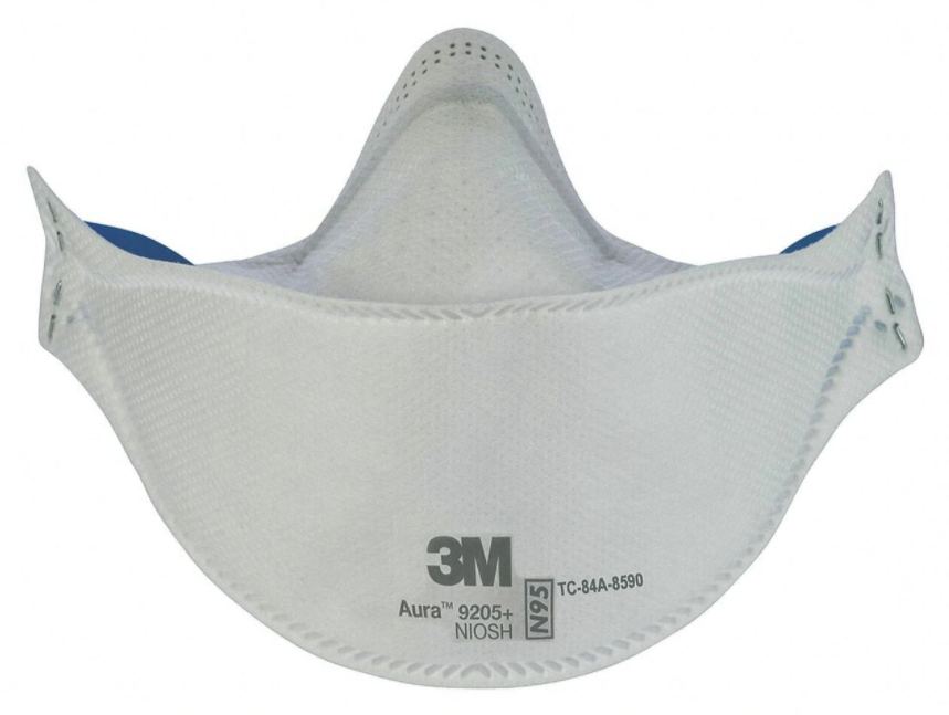 3M Aura 9205 Plus N95 Face Masks (5 Masks) 21218