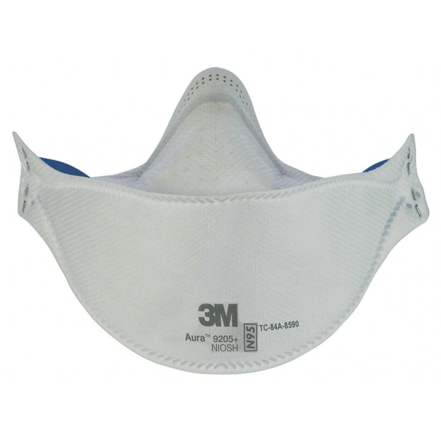 Combo 3M 9010 & 9205 Plus N95 Face Masks (10 Masks Total/5 Masks each)