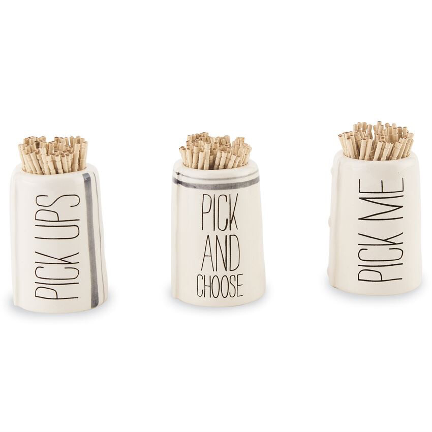 Toothpick Holder - Pick and Choose