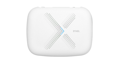 Zyxel MULTY X WSQ50 TRI-BAND router inalámbrico Gigabit Ethernet Doble banda (2,4 GHz / 5 GHz) Blanco