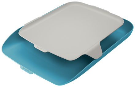BANDEJA C/ORGANIZADOR COSY AZUL LEITZ 52590061
