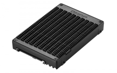 QNAP QDA-UMP caja para disco duro externo U.2 Caja externa para unidad de estado sólido (SSD) Negro
