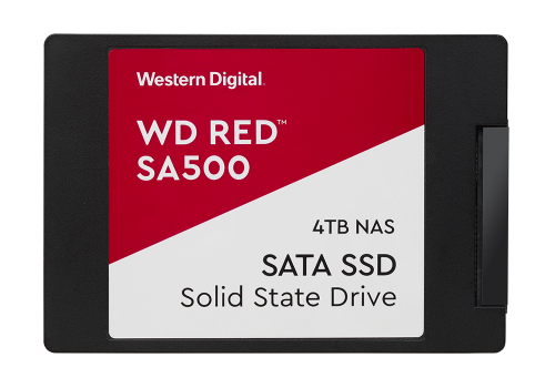 Western Digital Red SA500 2.5" 4000 GB Serial ATA III 3D NAND