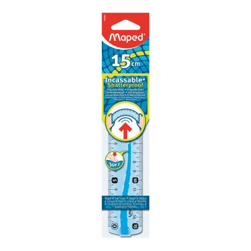 REGLA IRROMPIBLE DE 15 CM MAPED 245312