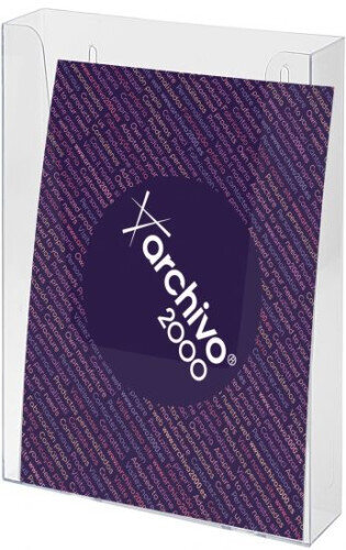 Archivo 2000 9006 CS TP monedero, tarjetero y portadocumento de viaje Billetera Transparente