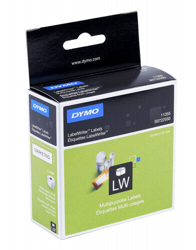 ROLLO ETIQUETAS LABELWRITER 19X51BL BLANCO DYMO S0722550