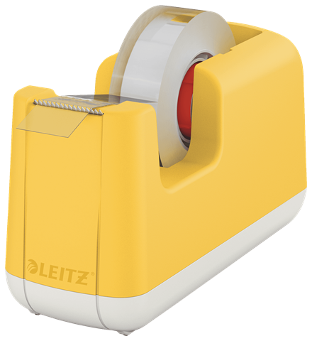 DISPENSADOR CINTA COSY AMARILLO LEITZ 53670019