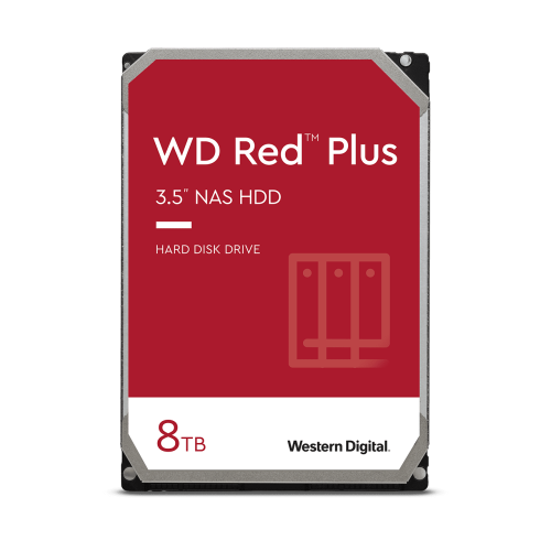 Western Digital Red Plus 3.5" 8000 GB Serial ATA III