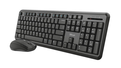 Trust ODY teclado RF inalámbrico QWERTY Español Negro