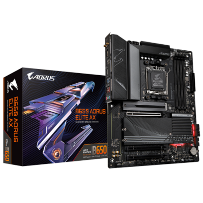 Gigabyte B650 AORUS ELITE AX 1.0 AMD B650 Zócalo AM5 ATX