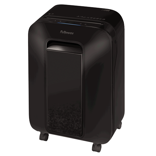 DESTRUCTORA FELLOWES LX-200 MINICORTE NEGRA FELLOWES 5502201