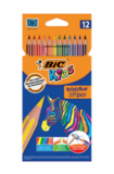 BLISTER 12 LAPICES DE COLORES EVO STRIPES COLORES SURTIDOS BIC 950522