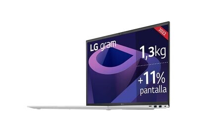 LG PORTATIL GRAM (17Z90Q-E.AD75B) 17’’ IPS LCD, CI7-1260P, 32GB RAM, 512GB SSD, RTX 2050 4GB GDDR6, 90 WH, W11