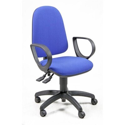 SILLA OPERATIVA TÁMESIS AZUL REPOSABRAZOS INCLUIDOS UNISIT TMSY/BRJ/EB