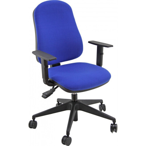 SILLA OPERATIVA TÍBER AZUL REPOSABRAZOS AJUSTABLES UNISIT SISY/BR/EB