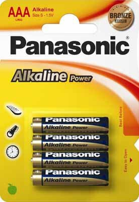 Panasonic LR03APB Batería de un solo uso AAA Alcalino