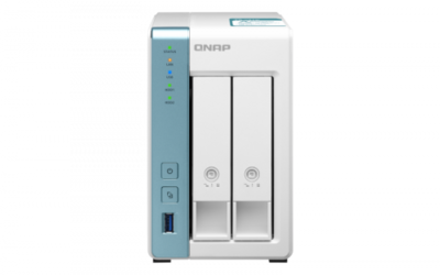QNAP TS-231K servidor de almacenamiento NAS Torre Ethernet Blanco Alpine AL-214