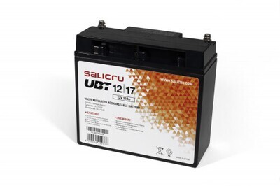 Salicru UBT 12/17 - Batería AGM recargable de 17 Ah