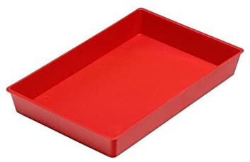 BANDEJA MULTIUSO CÓNICA COLOR ROJO FAIBO 210-03