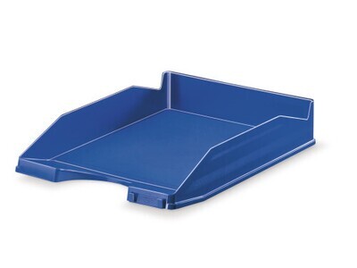BANDEJA APILABLE DE PLASTICO 350X250X65 MM. COLOR AZUL FAIBO 93-07