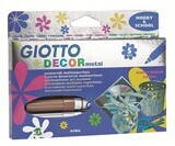 ESTUCHE 5 ROTULADORES DECOR METALLIC GIOTTO F45290000