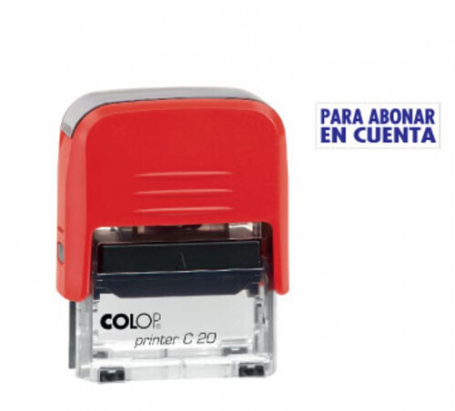SELLO DE ENTINAJE PRINTER FORMULA PARA ABONAR EN CUENTA COLOP 141686