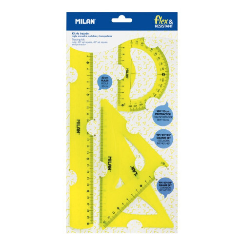 Milan Flex & Resistant Acid juego de reglas 4 pieza(s)