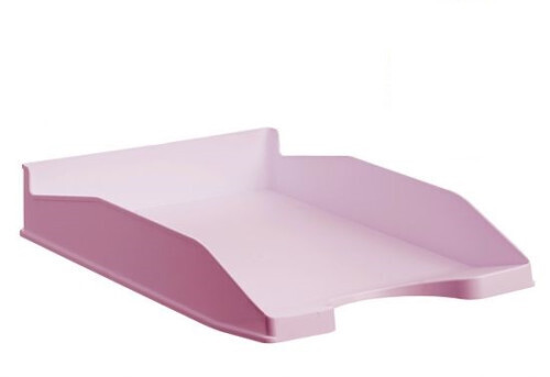 BANDEJA ECOGREEN 100% RECICLADO Y RECICLABLE APILABLE ROSA PASTEL 345X255X60 MM ARCHIVO 2000 742 RS PS