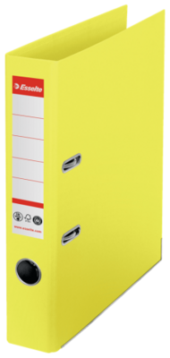 ARCHIVADOR CO2 NEUTRAL Nº1 A4 LOMO 50MM AMARILLO VIVIDA ESSELTE 627573