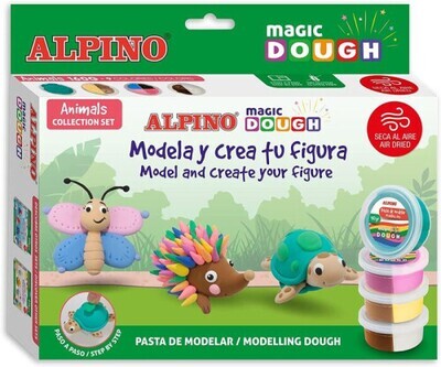 SET MAGIC DOUGH ANIMALS ALPINO DP000510