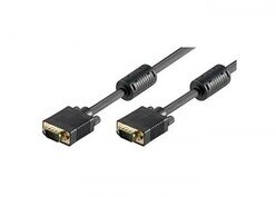 Ewent EW-110102-020-N-P cable VGA 1,8 m VGA (D-Sub) Negro