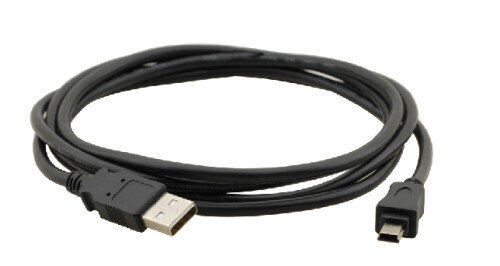 Kramer Electronics USB-A (M) to USB Mini-B 5-pin (M) 2.0, 0.9m cable USB 0,9 m USB 2.0 USB A Mini-USB B Negro
