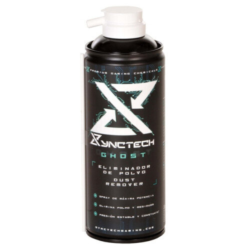 SYNCTECH GHOST SPRAY DE GAS LICUADO ELIMINADOR DE  POLVO Y RESIDUOS SOLIDOS
