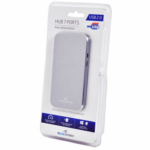 BLUESTORK HUB 3 PUERTOS USB 2.0 + HDMI