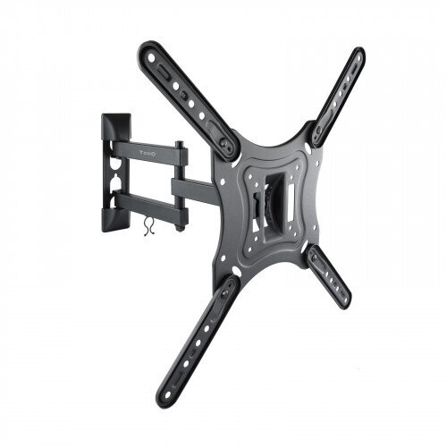 TooQ Soporte Giratorio e Inclinable para Monitor / TV LCD, Plasma de 23"- 55", con Tres Pivotes, Negro