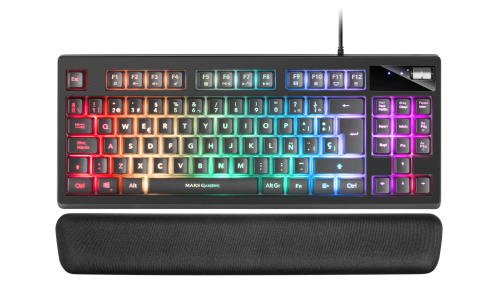 Mars Gaming MKAXES teclado USB Español Negro