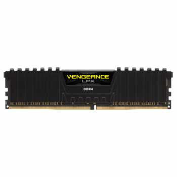 MEMORIA CORSAIR DDR4 8GB 1X8GB PC 3600 VENGEANCE LPX BLACK CMK8GX4M1D3600C18