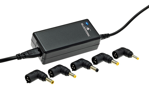 Bluestork BS-PW-NB-40 adaptador e inversor de corriente Auto 40 W Negro