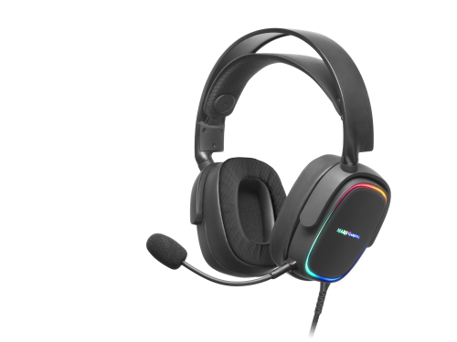 Mars Gaming MHAX auricular y casco Auriculares Diadema Conector de 3,5 mm Negro