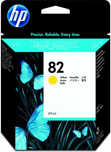 HP 82 CARTUCHO DE TINTA HP82 AMARILLO (C4913A)