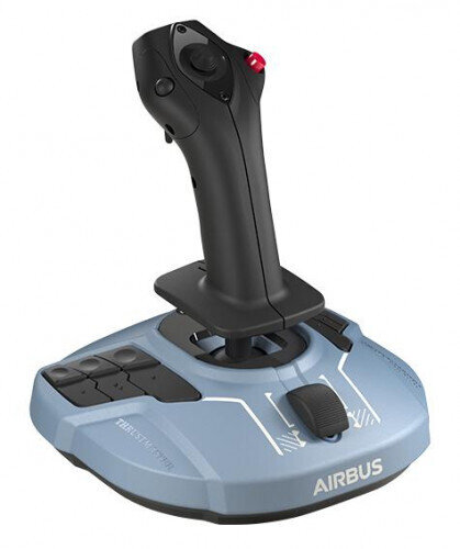 Thrustmaster TCA Sidestick Airbus edition Negro, Azul Palanca de mando PC