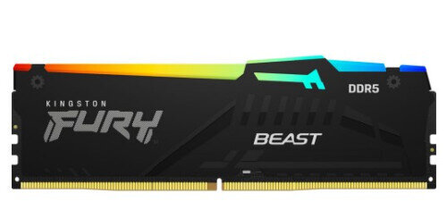 MEMORIA KINGSTON FURY BEAST RGB DDR5 32GB 5200MT/S  CL40  KF