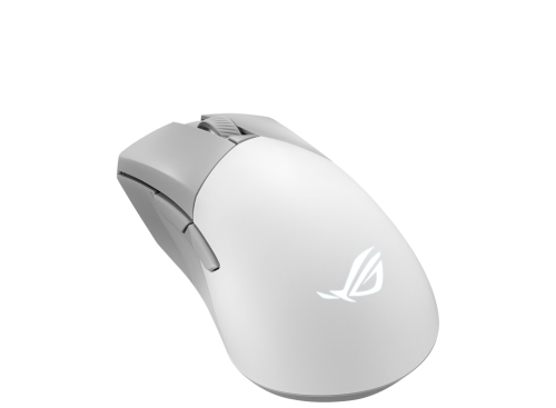 ASUS ROG Gladius III Wireless Aimpoint White ratón mano derecha RF Wireless + Bluetooth + USB Type-A Óptico 36000 DPI