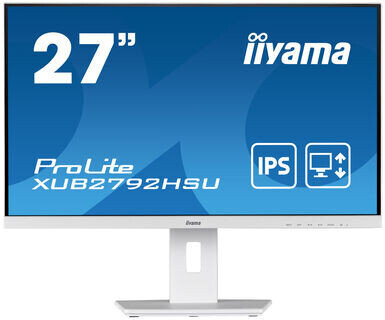 iiyama ProLite XUB2792HSU-W5 LED display 68,6 cm (27") 1920 x 1080 Pixeles Full HD Blanco