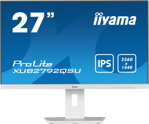 iiyama ProLite XUB2792QSU-W5 pantalla para PC 68,6 cm (27") 2560 x 1440 Pixeles Full HD LED Blanco