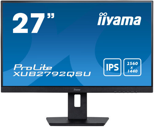 iiyama XUB2792QSU-B5 pantalla para PC 68,6 cm (27") 2560 x 1440 Pixeles Full HD LED Negro